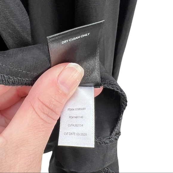 Black TORRID Textured Woven Boyfriend Blazer Size 3/3X - Picture 12 of 13